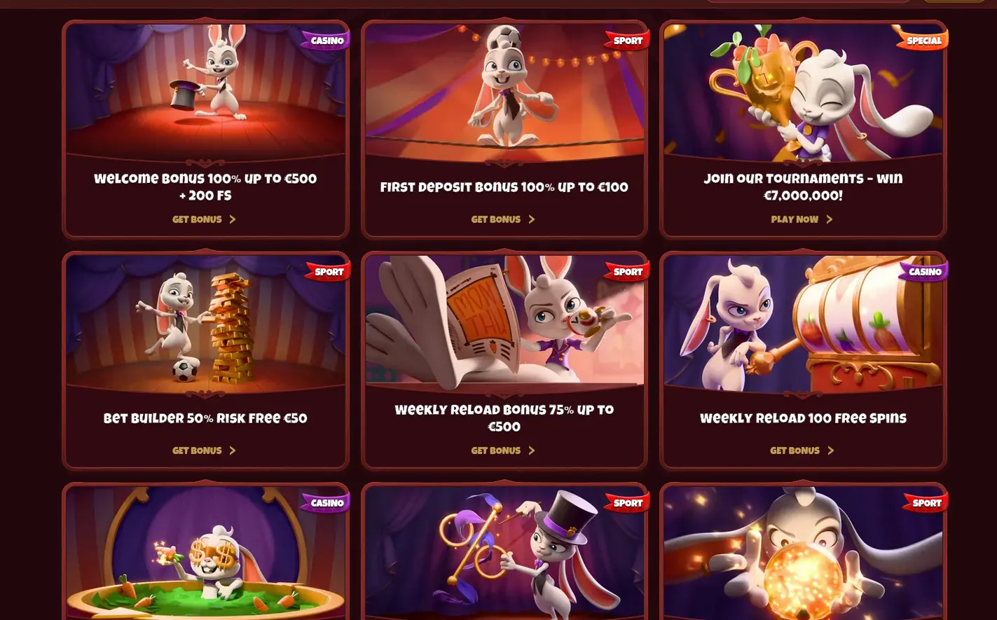 Magius Casino uvítací bonus 100% až 12 500 Kč + 200 volných zatočení